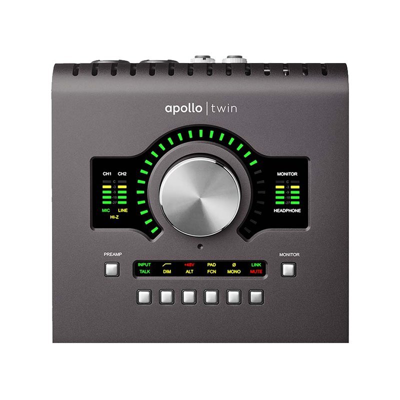 Universal Audio Apollo Twin X THUNDERBOLT Heritage 錄音介面 ？ 錄酂規 — 三峽錄音 / 音響