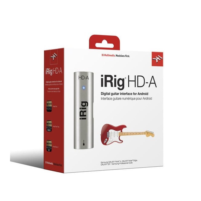 IK Multimedia iRig HD-A 數位型吉他介面 — 三峽吉他 / Bass
