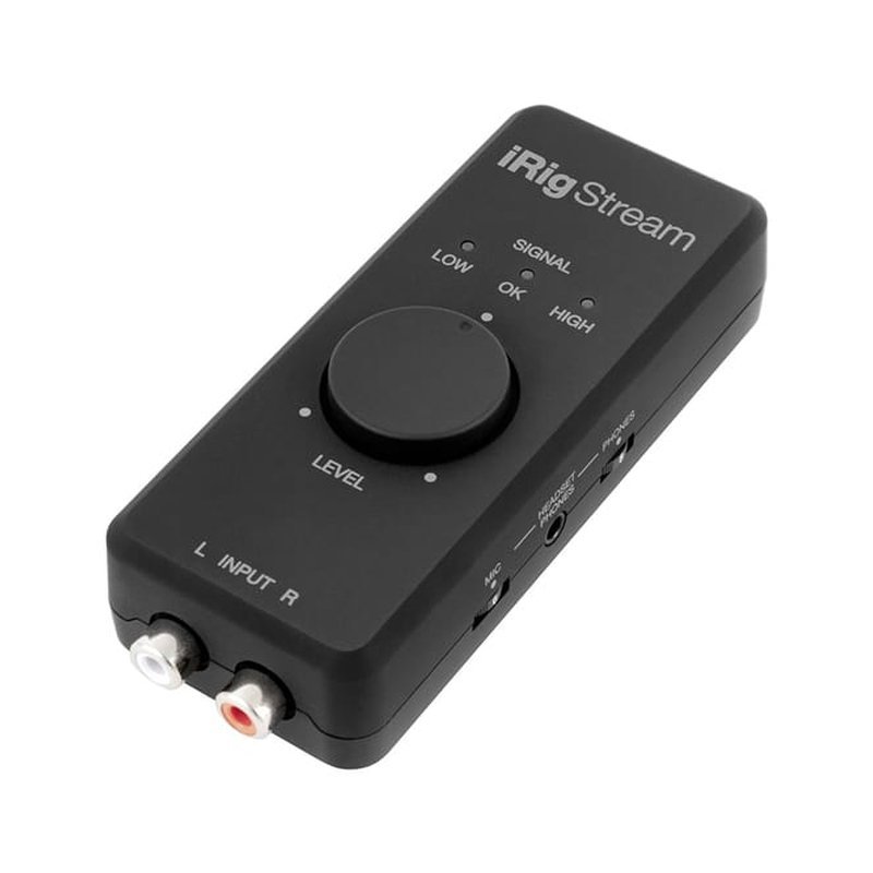 IK Multimedia iRig Stream Stereo 立體聲錄音介面 — 三峽錄音 / 音響