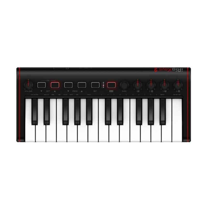 IK Multimedia iRig KEYS 2 Mini MIDI鍵盤控制器 — 三峽鍵盤 / 鋼琴