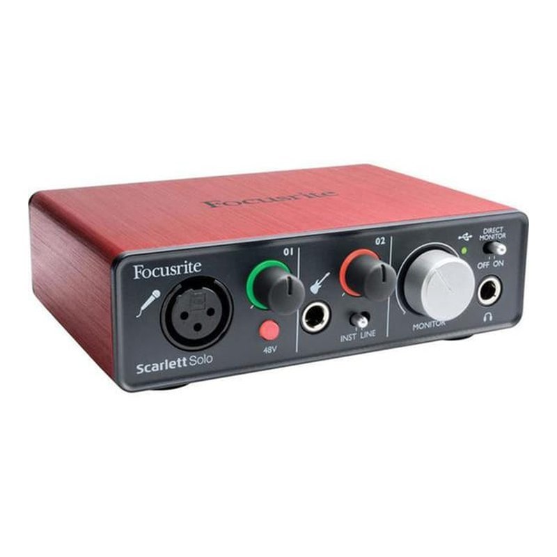 Focusrite Scarlett Solo 二代 錄音介面 — 三峽錄音 / 音響
