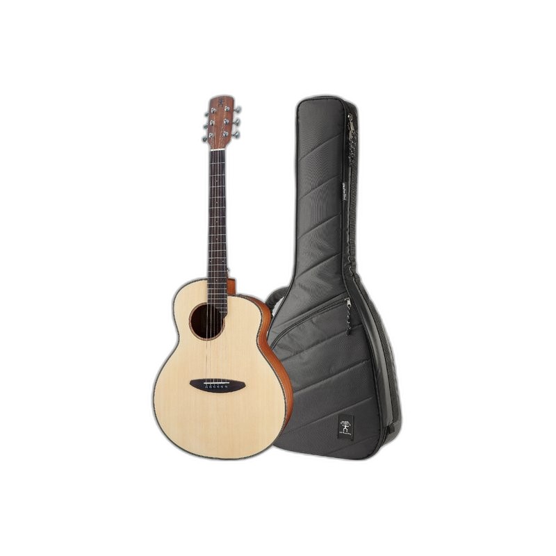 aNueNue aNueNue L10 Feather Bird 41吋 面單 民謠吉他 西提卡雲杉面板 桃花心木背側 — 三峽吉他 / Bass｜YA! 玩音樂