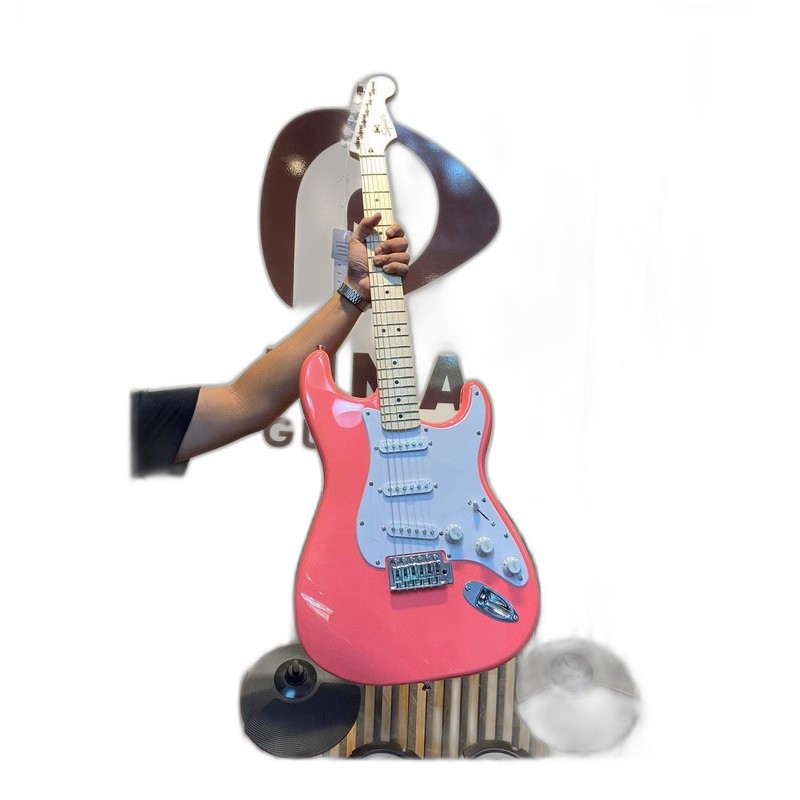 Squier Squier FSR Sonic Stratocaster 單單單 小搖座 珊瑚紅 Tahitian Coral 楓木指板 FSR限定色 入門首選 電吉他 — 三峽吉他 / Bass｜YA! 玩音樂