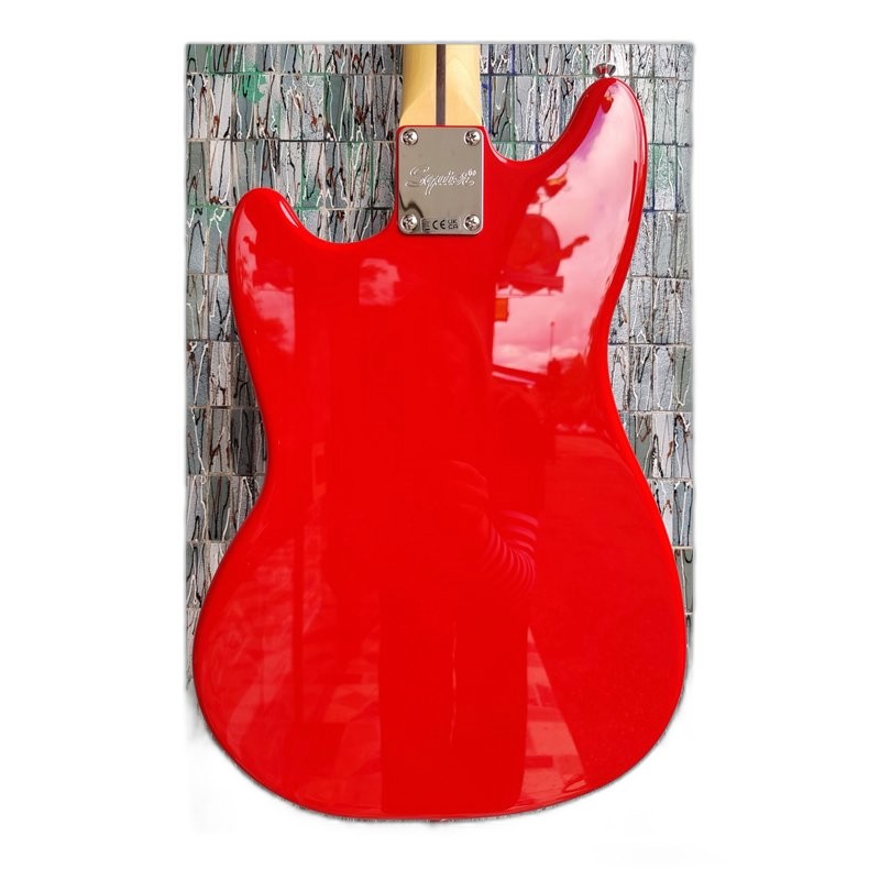 Squier Squier Sonic Mustang Maple 電吉他 單單 無搖座 杜林紅 楓木指板 — 三峽吉他 / Bass｜YA! 玩音樂