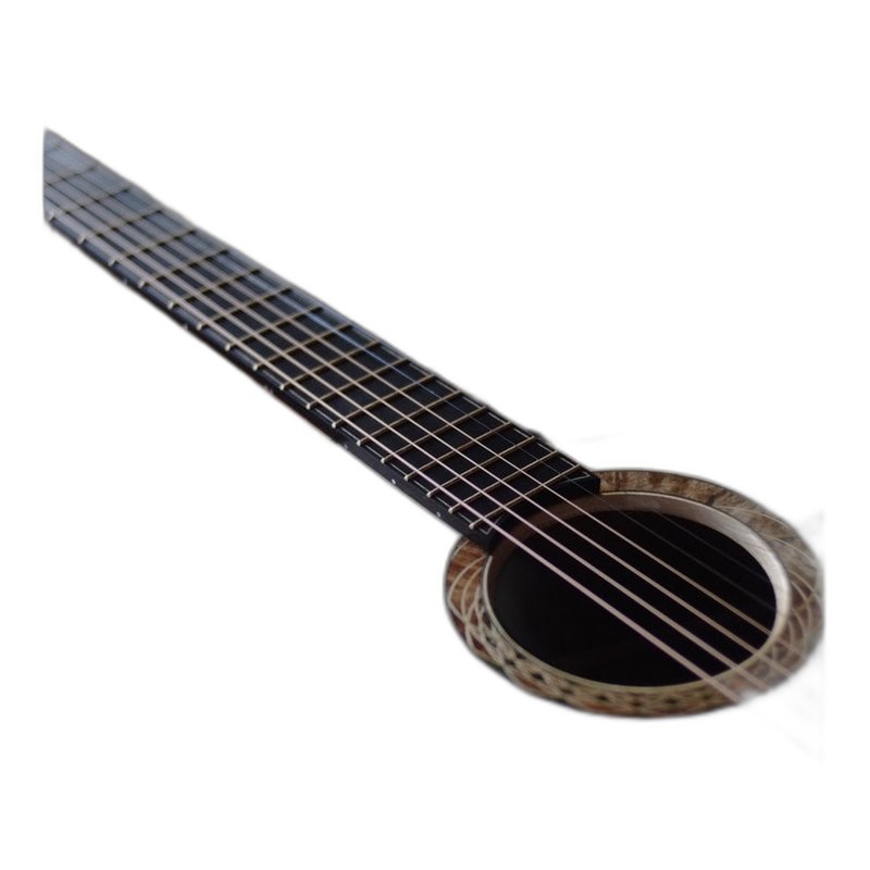 彥作吉製工事 Yen Guitars SSS-VC#26 41吋 阿迪朗達克雲杉面板 馬達加斯加玫瑰木背側板 全單板 2025參展作品 穩定木鑲嵌 民謠吉他 — 三峽吉他 / Bass｜YA! 玩音樂