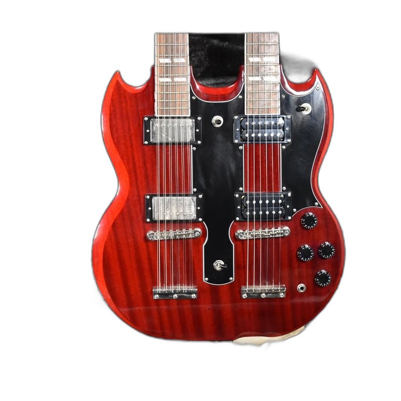 Epiphone Epiphone G-1275 Custom Doubleneck 雙雙 無搖座 櫻桃紅 Cherry 玫瑰木指板 雙琴頸 電吉他 — 三峽吉他 / Bass｜YA! 玩音樂