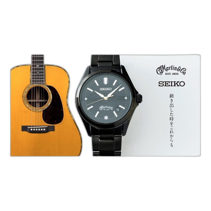 Martin SEIKO X MARTIN GUITAR Watch Japan Limited 聯名款手錶 — 三峽配件 / 週邊｜YA! 玩音樂