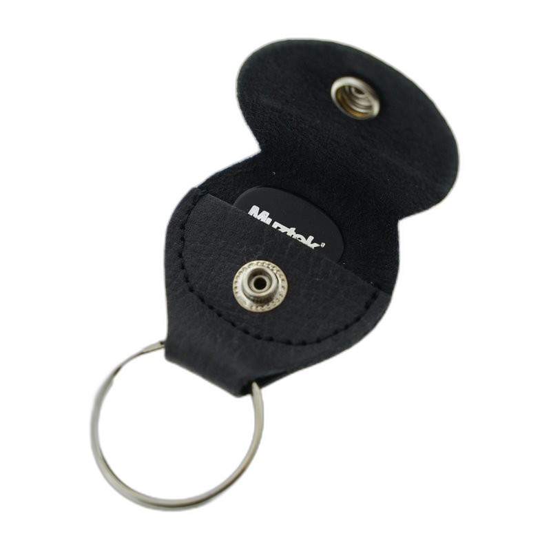 RightOn Pick Leather Keychain RightOn Pick Leather Keychain / Pick皮套 皮袋 鑰匙圈 Black — 三峽配件 / 週邊｜YA! 玩音樂