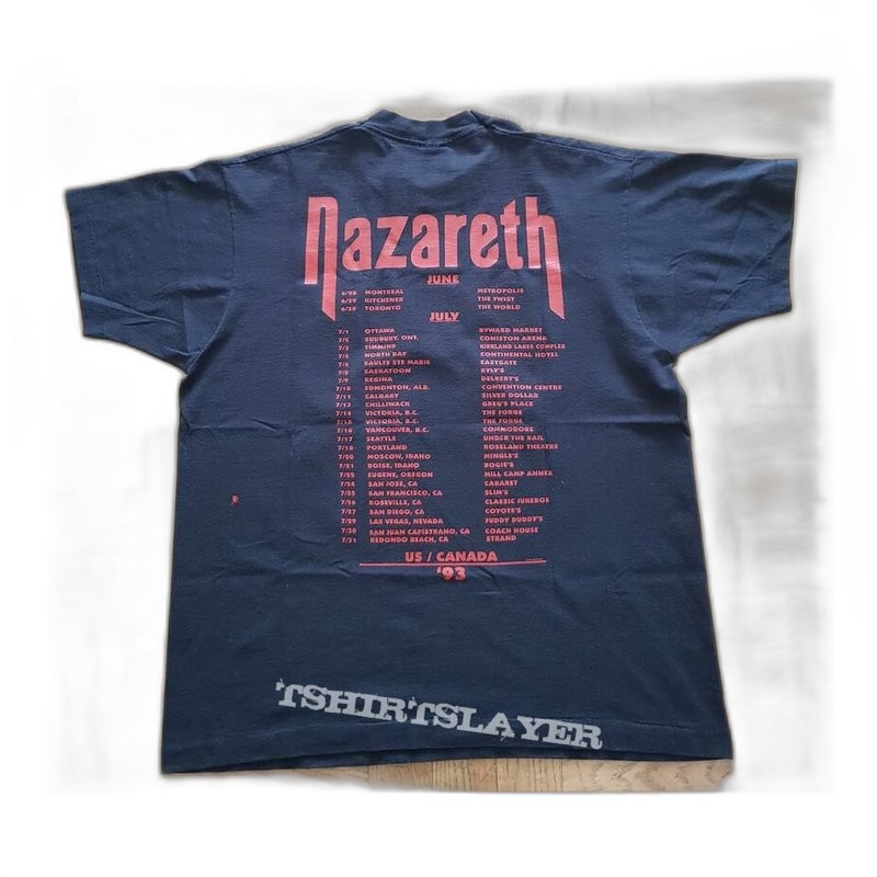 Martin Martin Nazareth T-shirt 黑色 T恤 短T 上衣 — 三峽配件 / 週邊