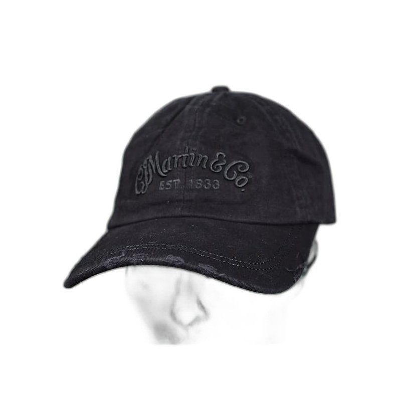 Martin Martin 刺繡Logo Tone on Tone Pick Hat 黑色網帽 鴨舌帽 — 三峽配件 / 週邊