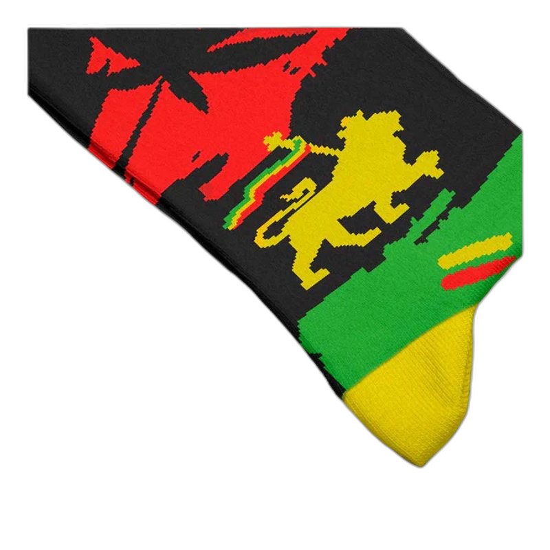 【葡萄牙進口】Rebel Reggae Socks 反叛雷鬼 大麻獅王 中筒襪 男襪 女襪/ Sock Affairs — 三峽配件 / 週邊｜YA! 玩音樂