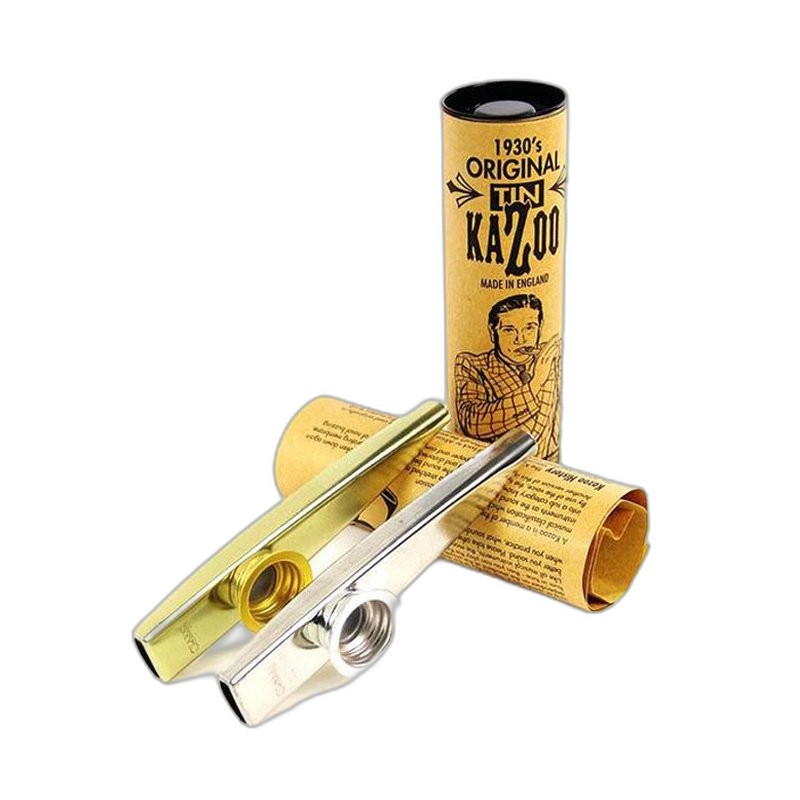 英國進口 Clarke 卡祖笛 Kazoo 金銀黑三色 烤漆款 買一送兩片笛膜 — 三峽配件 / 週邊｜YA! 玩音樂