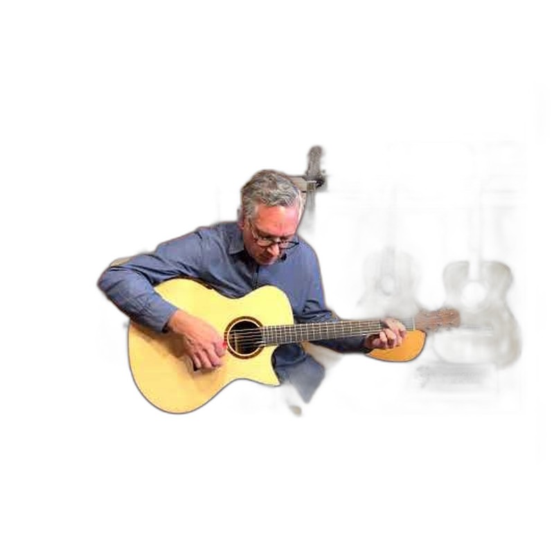 Hozen Hozen Black Label MJ 41吋 沉水紅松面板 印度玫瑰木背側板 全單板 黑標 民謠吉他 — 三峽吉他 / Bass