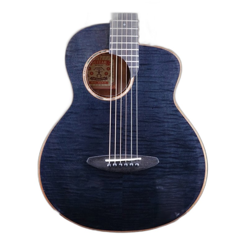 aNueNue aNueNue M77 36吋 面單 旅行吉他 民謠吉他 黑影紋楓木面板 桃花心木背側 — 三峽吉他 / Bass｜YA! 玩音樂