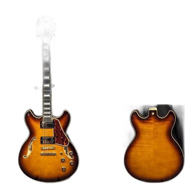 Ibanez Ibanez AS93FM-TCD 雙雙 無搖座 透光櫻桃紅 Transparent Cherry Red 馬卡薩黑檀木指板 火焰楓木貼面 Artcore Expression系列 半空心 爵士 電吉他 — 三峽吉他 / Bass｜YA! 玩音樂