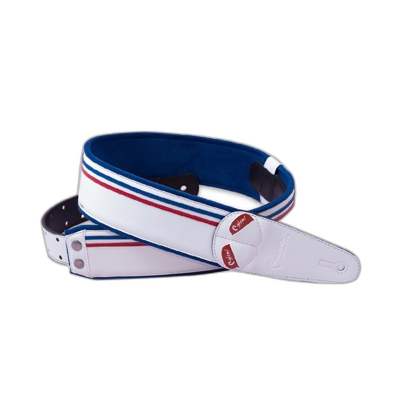 RightOn Mojo 系列 – Race White 吉他背帶 — 三峽配件 / 週邊｜YA! 玩音樂