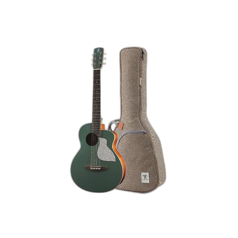 aNueNue aNueNue MC10-BF 彩琴系列 森林綠 36吋 面單 旅行吉他 民謠吉他 雲杉面板 桃花心木背側 — 三峽吉他 / Bass｜YA! 玩音樂