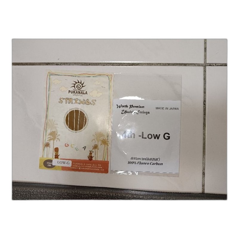 Pukana La X Worth 聯名 Clear CM 21、23吋 碳纖維 透明 烏克麗麗弦 一般張力 — 三峽烏克麗麗｜YA! 玩音樂