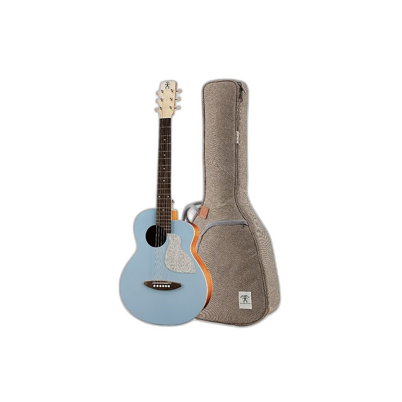 aNueNue aNueNue MC10-BA 彩琴系列 阿羅納藍 36吋 面單 旅行吉他 民謠吉他 雲杉面板 桃花心木背側 — 三峽吉他 / Bass｜YA! 玩音樂