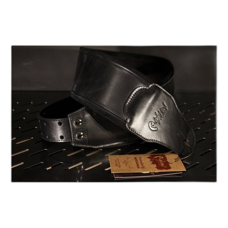 RightOn Bassman 系列 – Smooth Black 吉他背帶 — 三峽吉他 / Bass｜YA! 玩音樂