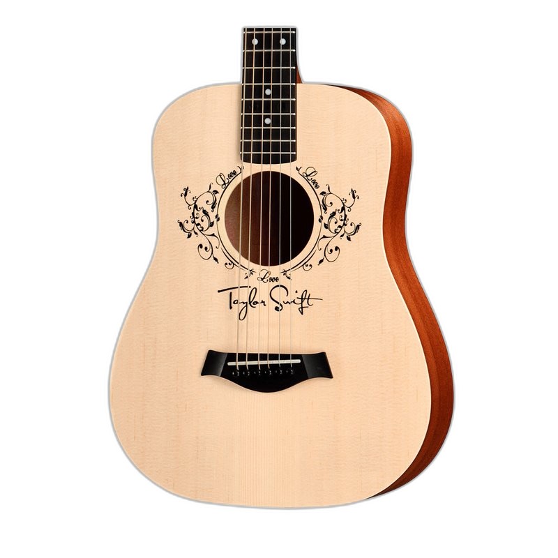 Taylor Taylor Baby Taylor TSBTE 泰勒絲聯名款 34吋 面單雲杉 背側沙比利木 電木吉他 — 三峽吉他 / Bass｜YA! 玩音樂