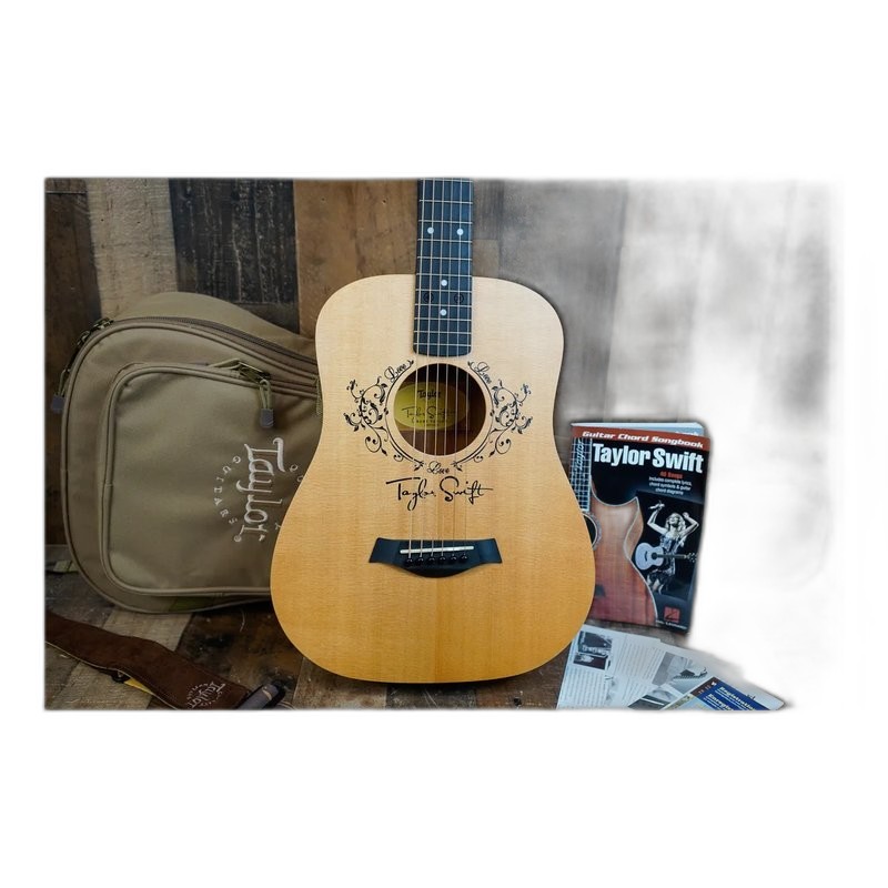 Taylor Taylor Baby Taylor TSBT 泰勒絲聯名款 34吋 面單雲杉 背側沙比利木 — 三峽配件 / 週邊｜YA! 玩音樂