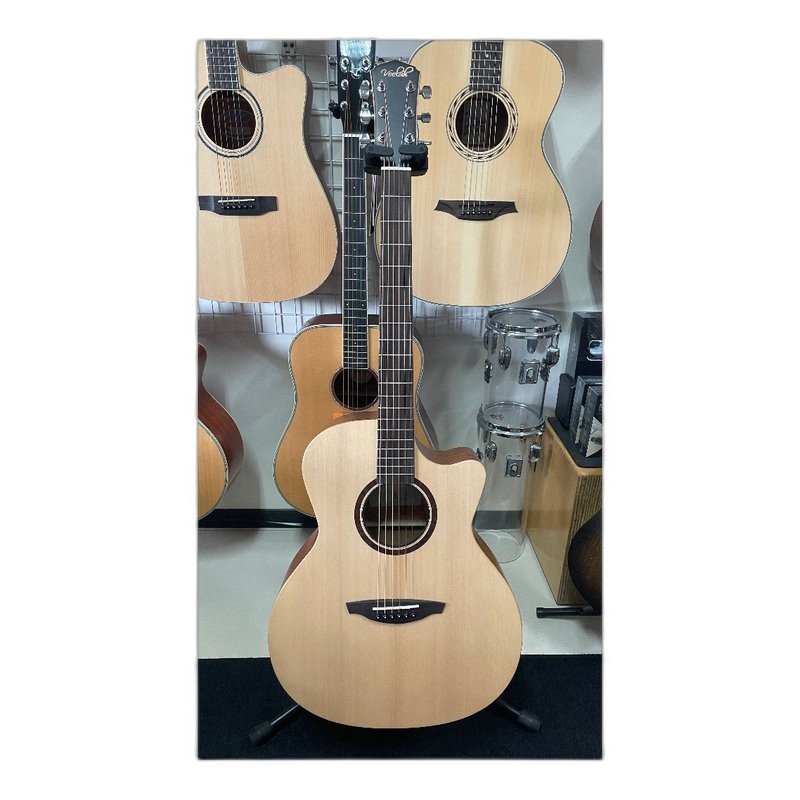 Veelah Veelah V1-DCE 41吋 面單 民謠吉他 雲杉面板 桃花心木背側 側板拾音器 — 三峽吉他 / Bass