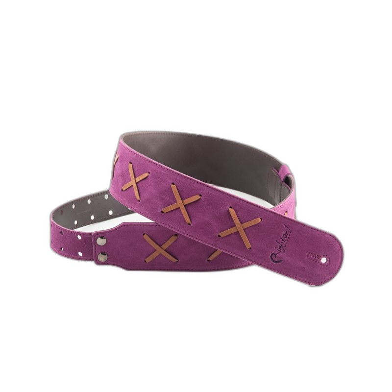 RightOn Special 系列 - Legend D. G. Purple 吉他背帶 — 三峽配件 / 週邊｜YA! 玩音樂