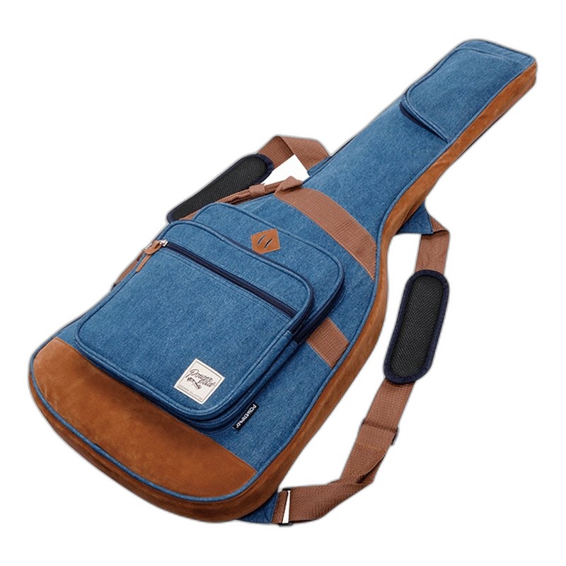 Ibanez Ibanez IGB541D POWERPAD Designer Collection 單寧藍 電吉他袋 日本聯名設計限定款 單寧藍 可雙肩背 — 三峽吉他 / Bass