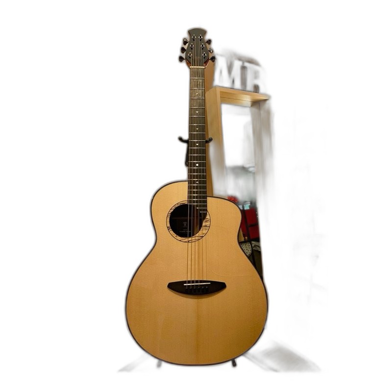 aNueNue aNueNue LS800 41吋 全單 民謠吉他 瑞士月亮雲杉木面板 可可波羅木背側 — 三峽吉他 / Bass