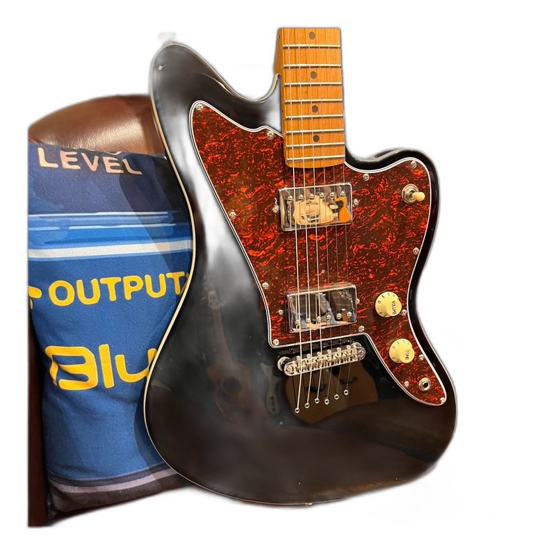 JET JJ-350 BGT H-P90 雙單 小搖座 黑金 Black Gold 烤楓木指板 Offset琴身 電吉他 — 三峽吉他 / Bass｜YA! 玩音樂