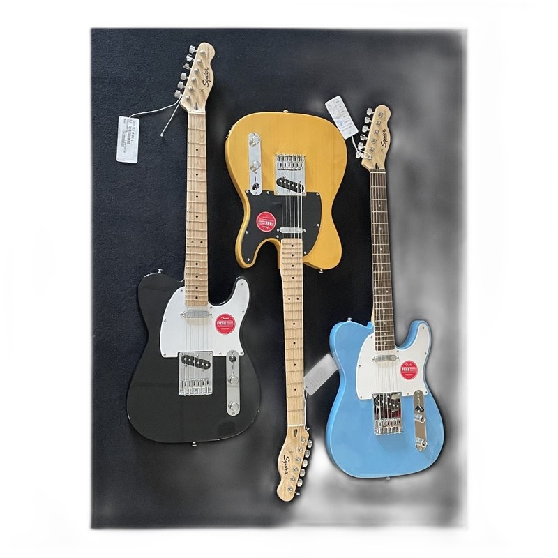 RightOn 電吉他 Telecaster Style 真皮保護貼板 米色 — 三峽吉他 / Bass｜YA! 玩音樂