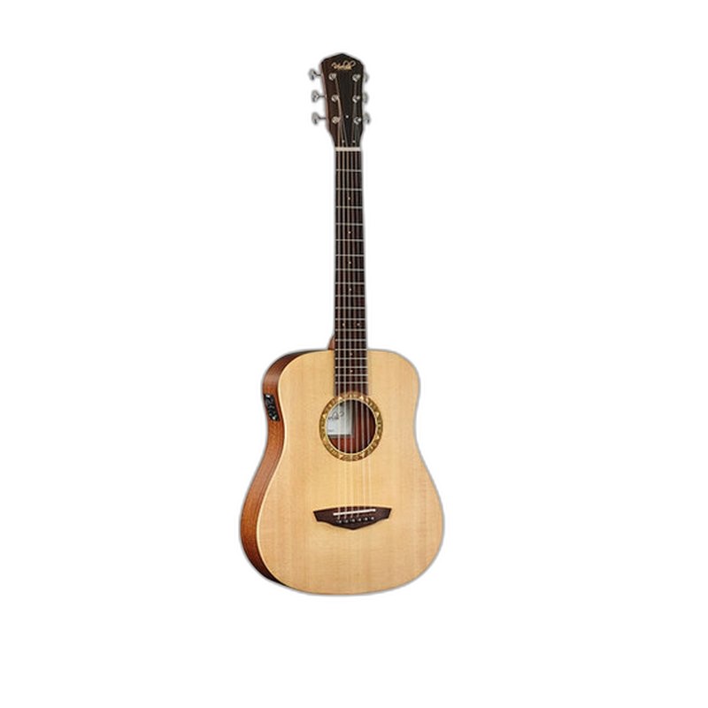 Veelah Veelah Togo-S 34吋 面單 旅行吉他 民謠吉他 雲杉面板 桃花心木背側 — 三峽吉他 / Bass