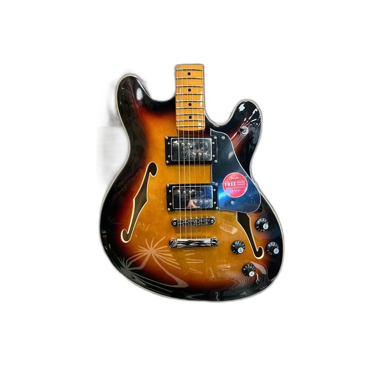 Squier Squier Classic Vibe Starcaster HH 無搖座 Natural 原木色 楓木指板 半空心 電吉他 — 三峽吉他 / Bass｜YA! 玩音樂