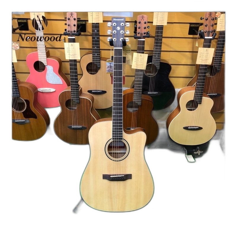 Neowood DN-1C 41吋 民謠吉他 — 三峽吉他 / Bass｜YA! 玩音樂