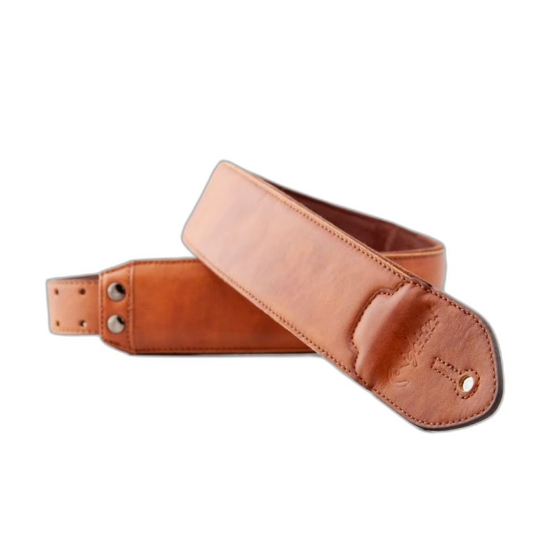 RightOn Leathercraft 系列 – Vintage Woody 吉他背帶 — 三峽配件 / 週邊｜YA! 玩音樂