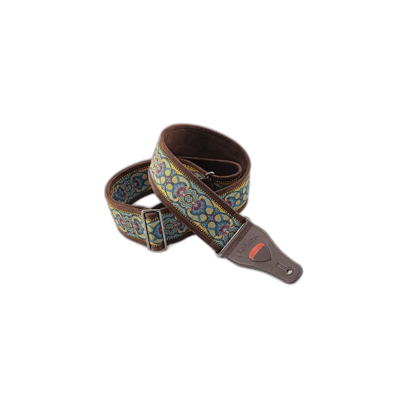 RightOn Standard Plus 系列 – Roskilde II Teal 吉他背帶 — 三峽配件 / 週邊