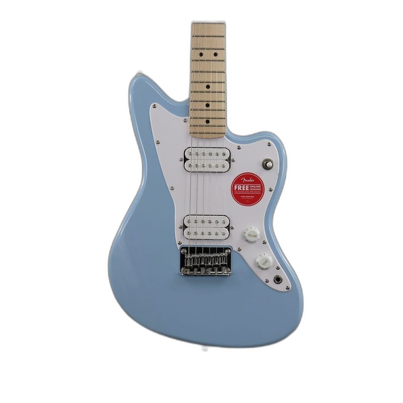 Squier Squier Mini Jazzmaster HH Daphne Blue 電吉他 雙雙 無搖座 達芙妮藍 楓木指板 — 三峽吉他 / Bass｜YA! 玩音樂