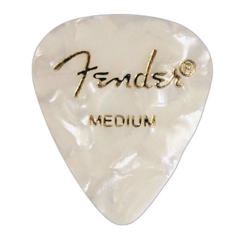 Fender Fender White Moto 351 Shape Medium — 三峽配件 / 週邊｜YA! 玩音樂