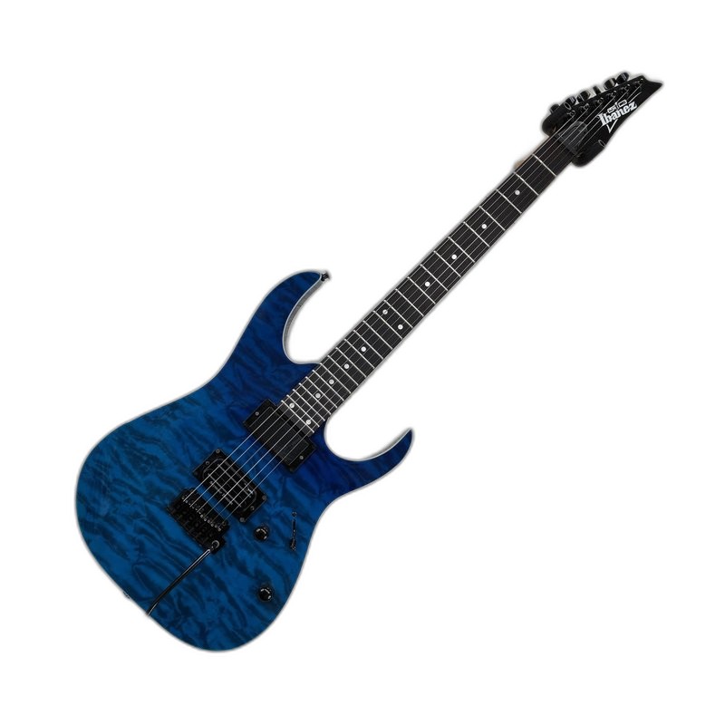 Ibanez Ibanez GRG120QASP BGD 電吉他 雙雙 小搖座 藍色漸層 紫心木指板 RG Gio — 三峽吉他 / Bass｜YA! 玩音樂