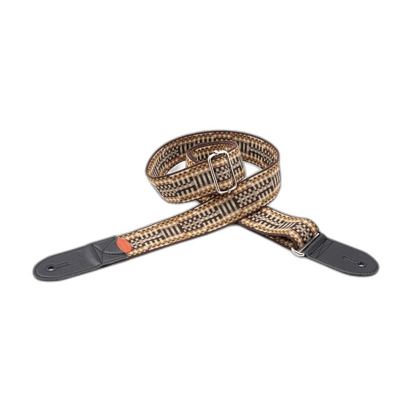 RightOn Road Runner 系列 – Pixels Brown 吉他背帶 — 三峽配件 / 週邊｜YA! 玩音樂