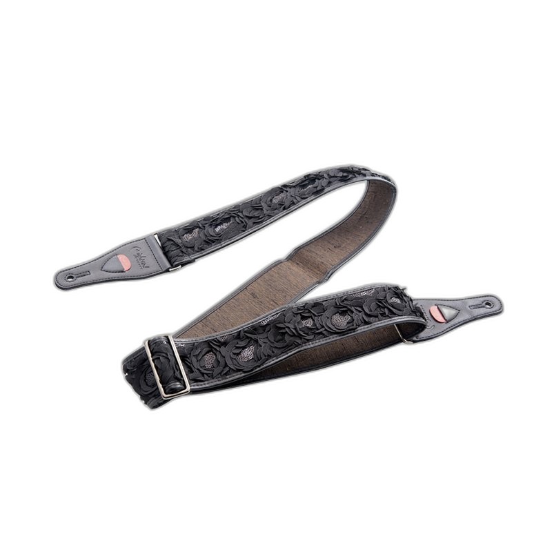 RightOn Special 系列 - L.E. Mick Black 吉他背帶 — 三峽配件 / 週邊｜YA! 玩音樂