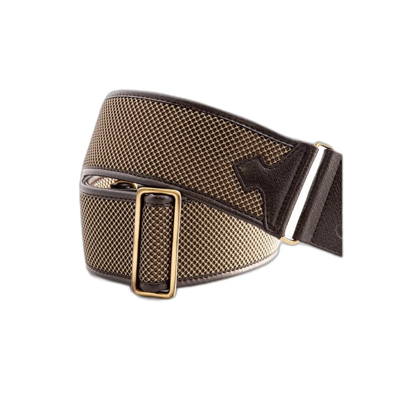 RightOn Talisman 系列 – T-Breathe Brown 吉他背帶 — 三峽配件 / 週邊｜YA! 玩音樂