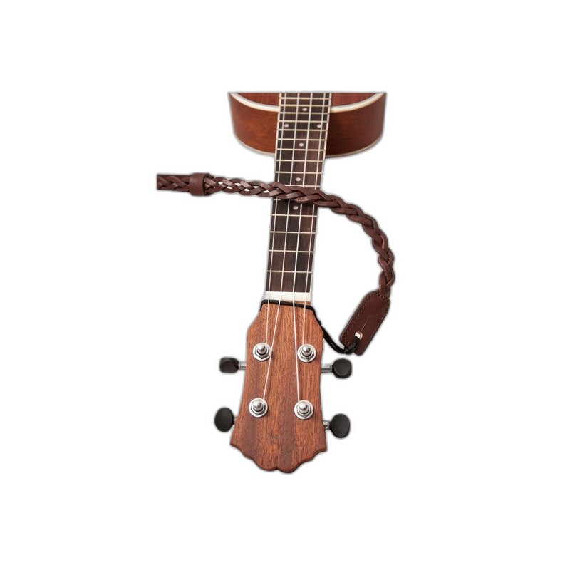 RightOn Ukulele &amp; Mandoline 系列 - Plait Woody 烏克麗麗背帶 — 三峽烏克麗麗｜YA! 玩音樂