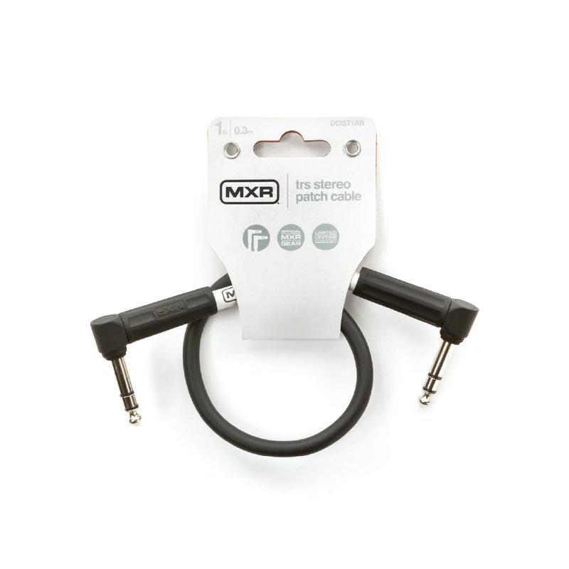 Dunlop Dunlop / MXR DCIST01RR TS(6.3)xTS(6.3) 訊號線(雙L頭)(30cm) — 三峽導線