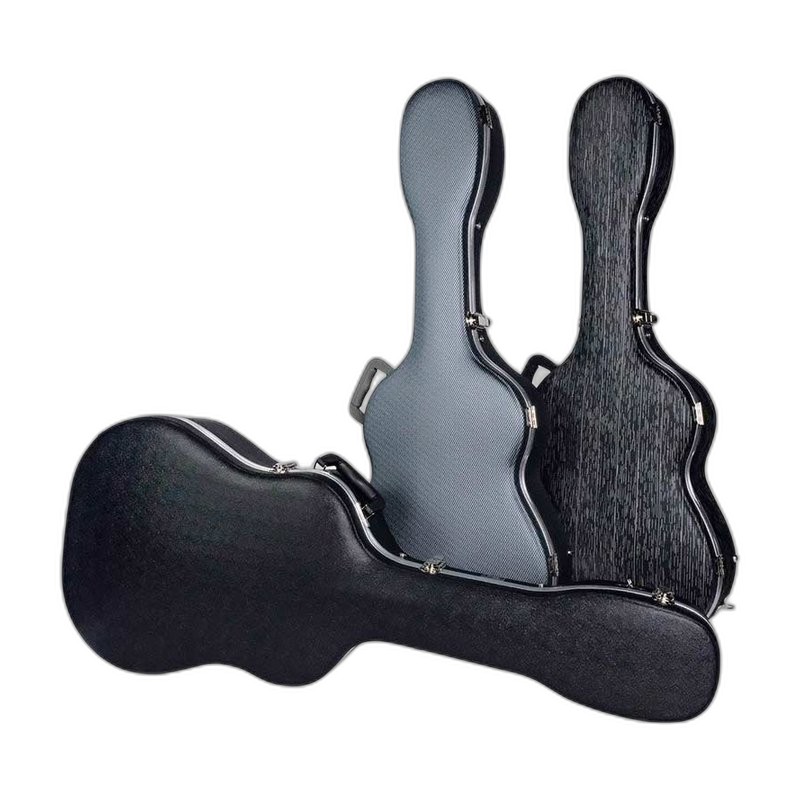 RM 39吋 ABS 古典吉他硬盒 3色可選 黑色/灰色網格/黑色條紋 — 三峽吉他 / Bass