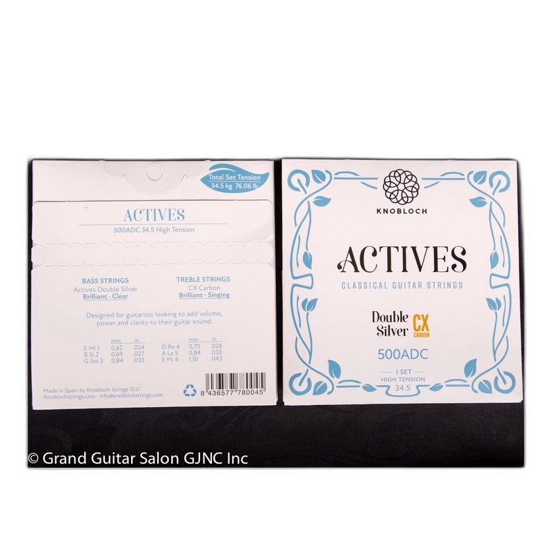 Knobloch 500ADC 雙倍銀 CX碳纖維系列 高張力 古典吉他弦 — 三峽吉他 / Bass｜YA! 玩音樂