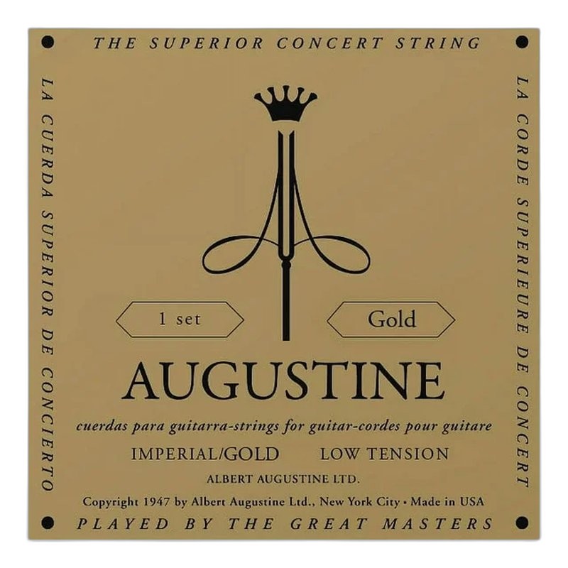 AUGUSTINE Regal Gold 奧古斯丁 皇家金 古典吉他弦 — 三峽吉他 / Bass｜YA! 玩音樂
