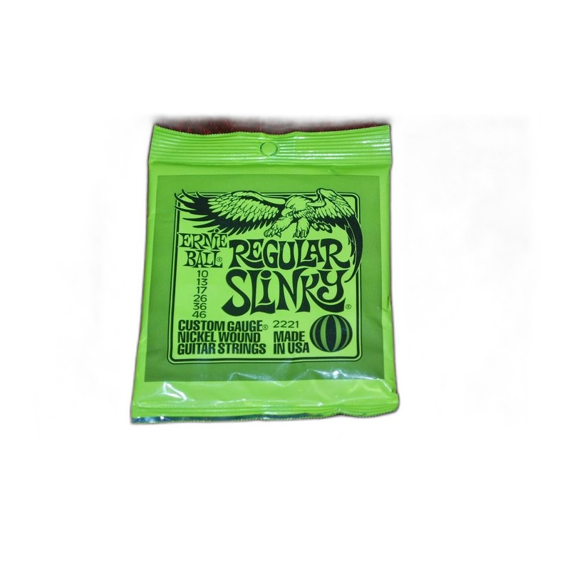 Ernie Ball Regular Slinky 2221 鎳纏繞 電吉他弦 10-46 老鷹弦 — 三峽吉他 / Bass｜YA! 玩音樂
