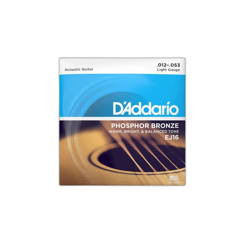 D’Addario EJ16 Phosphor 磷青銅 (12-53) — 三峽配件 / 週邊